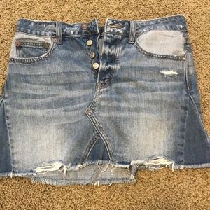 American eagle denim skirt